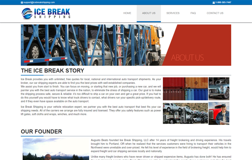 Ice Break Shipping screenshot 1